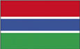 Flagge von Gambia